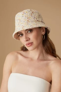 Rye Speckled Bucket Hat -Chic Hats Shop RYE SPECKLED BUCKET HAT 2