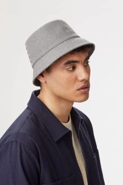 Rye Striped Bucket Hat -Chic Hats Shop RYE STRIPED BUCKET HAT EDITED 2