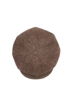 Sandwich Tweed Bakerboy Cap 23 Sandwich Tweed Bakerboy Cap -Chic Hats Shop SANDWICH TWEED BAKERBOY CAP PATTERN 1 Product Shot 3