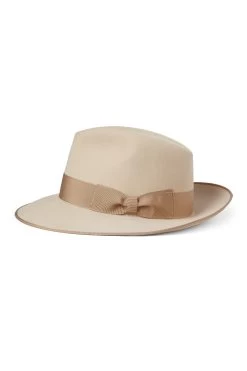 St James's Beige Fedora -Chic Hats Shop ST JAMES S BEIGE FEDORA 2