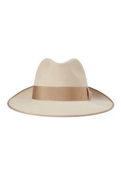 St James's Beige Fedora -Chic Hats Shop ST JAMES S BEIGE FEDORA 3