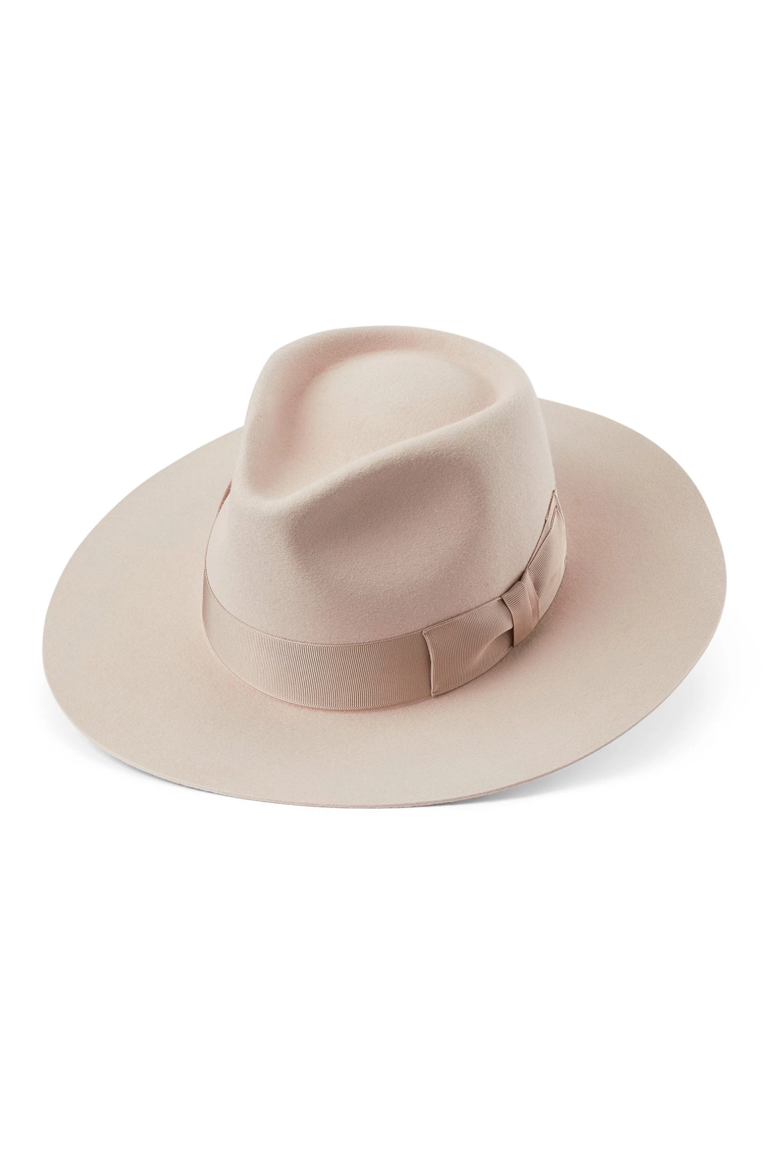 Toni Cream Flat-Brim Fedora 2 Toni Cream Flat-Brim Fedora - Image 2