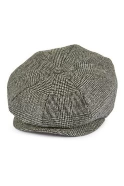 Tremelo Bakerboy Cap -Chic Hats Shop TREMELO BAKERBOY CAP GREY Product Shot 1