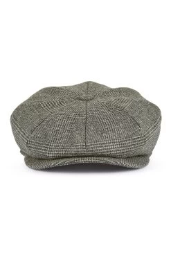 Tremelo Bakerboy Cap -Chic Hats Shop TREMELO BAKERBOY CAP GREY Product Shot 3