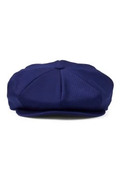 Tremelo Dark Blue Bakerboy Cap -Chic Hats Shop TREMELO DARK BLUE BAKERBOY CAP 2