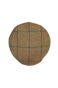 Turnberry Tweed Flat Cap -Chic Hats Shop TURNBERRY TWEED FLAT CAP 1 Product Shot 3