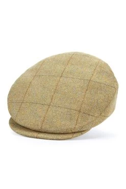 Turnberry Tweed Flat Cap -Chic Hats Shop TURNBERRY TWEED FLAT CAP 2 Product Shot 1
