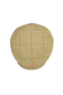 Turnberry Tweed Flat Cap -Chic Hats Shop TURNBERRY TWEED FLAT CAP 2 Product Shot 3