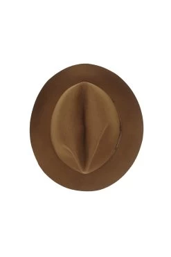 Voyager Rollable Trilby -Chic Hats Shop VOYAGER ROLLABLE TRILBY LIGHT BROWN Product Shot 3
