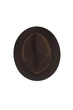 Wetherby Trilby -Chic Hats Shop WETHERBY TRILBY BROWN Product Shot 3