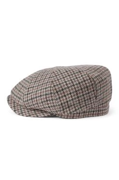 Whitebridge Mini-Check Bakerboy Cap -Chic Hats Shop WHITEBRIDGE MINI CHECK BAKERBOY CAP 2