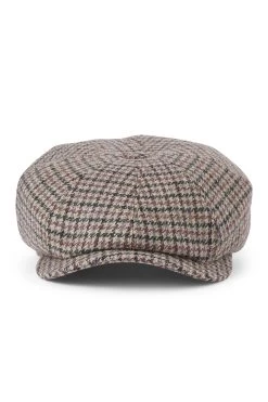Whitebridge Mini-Check Bakerboy Cap -Chic Hats Shop WHITEBRIDGE MINI CHECK BAKERBOY CAP 3